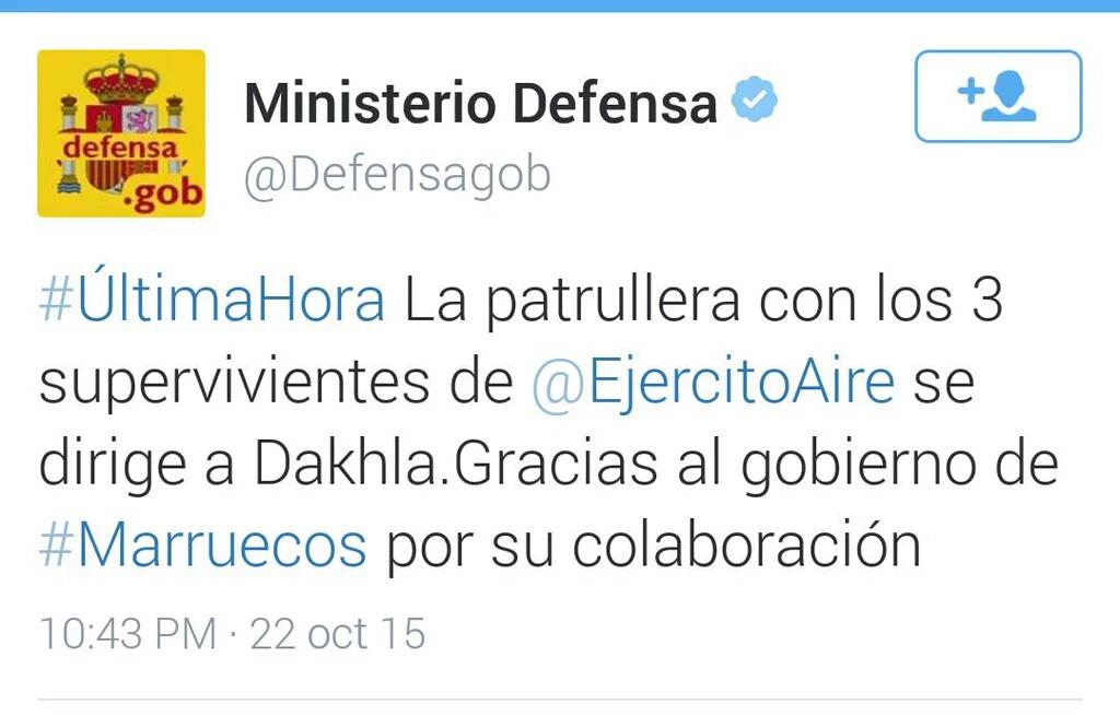 Yo_Soy_Asin's tweet photo. Para cuando su dimisión Sr. Morenes??
SU INCOMPETENCIA PLASMADA
EN UN TWIT...
#MorenesDimision https://t.co/EfUzUDIcWc