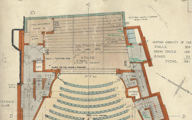 TheatresTrust's tweet image. Join us for a free talk on 19 Nov - Discovering The Theatres Trust Archive #explorearchives bit.ly/1M5cyPr