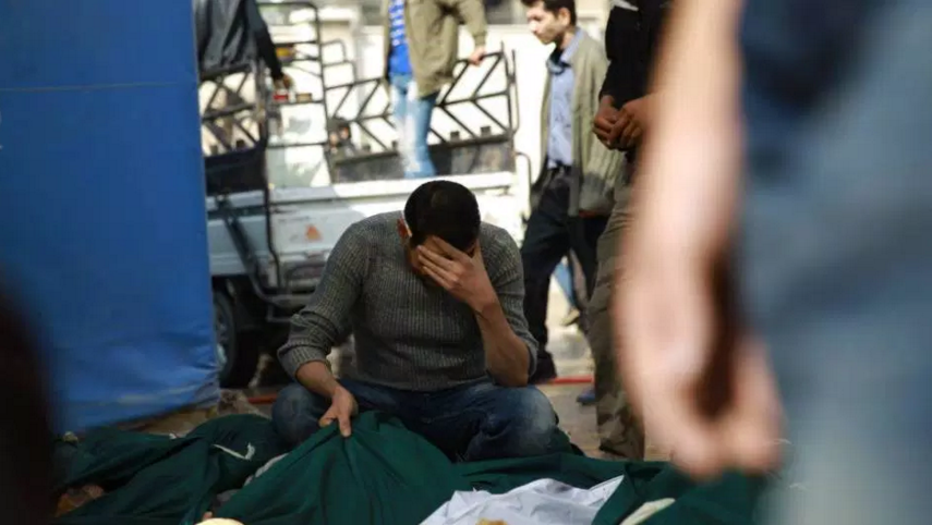 CNNEE's tweet photo. 55 muertos y 200 heridos en ataque con misiles en Siria
https://t.co/Vu6lpVpp9P https://t.co/4v29xEZA2R