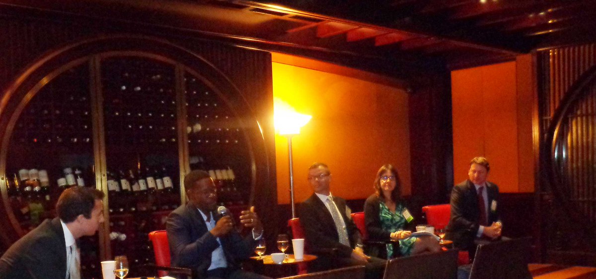 investBermuda's tweet photo. #teambermuda presented at the #hfmweek Breakfast Briefing in #NYC yesterday on #assetmanagement and #ILS https://t.co/F7cnw8QGdh