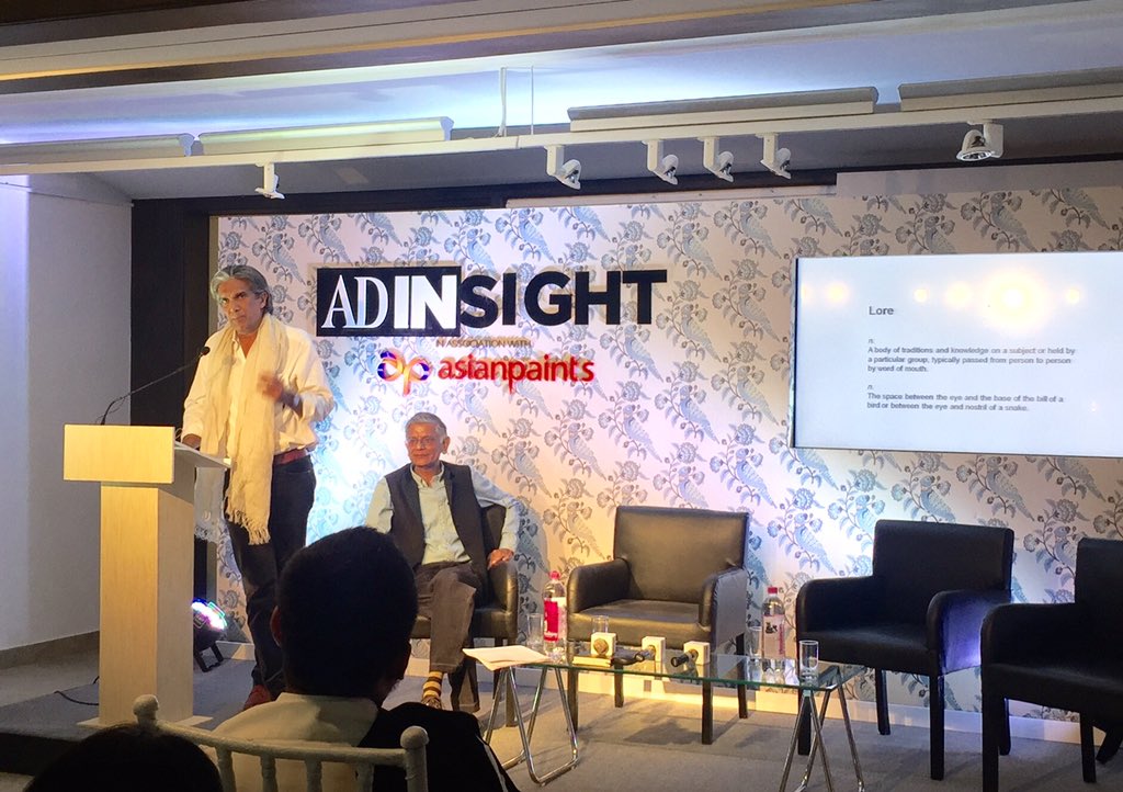 asianpaints's tweet image. Our first speaker is Bijoy Jain! He's talking about local innovation by improving global design #ADInsight #Glocal