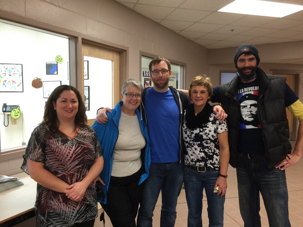 shelleymorse1's tweet photo. 1st stop GlaceBayHS #CBDLocal #MediaTour w #nstumembers JLewis #LP SCapstick MMacPhee #NSTUrep RNicholson JMatheson https://t.co/pl2WlC5FO4