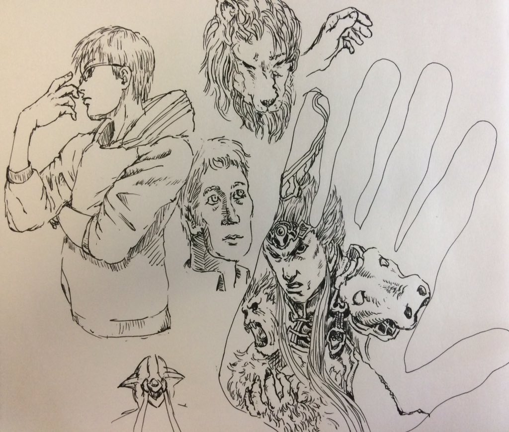 ボールペン楽しい。 