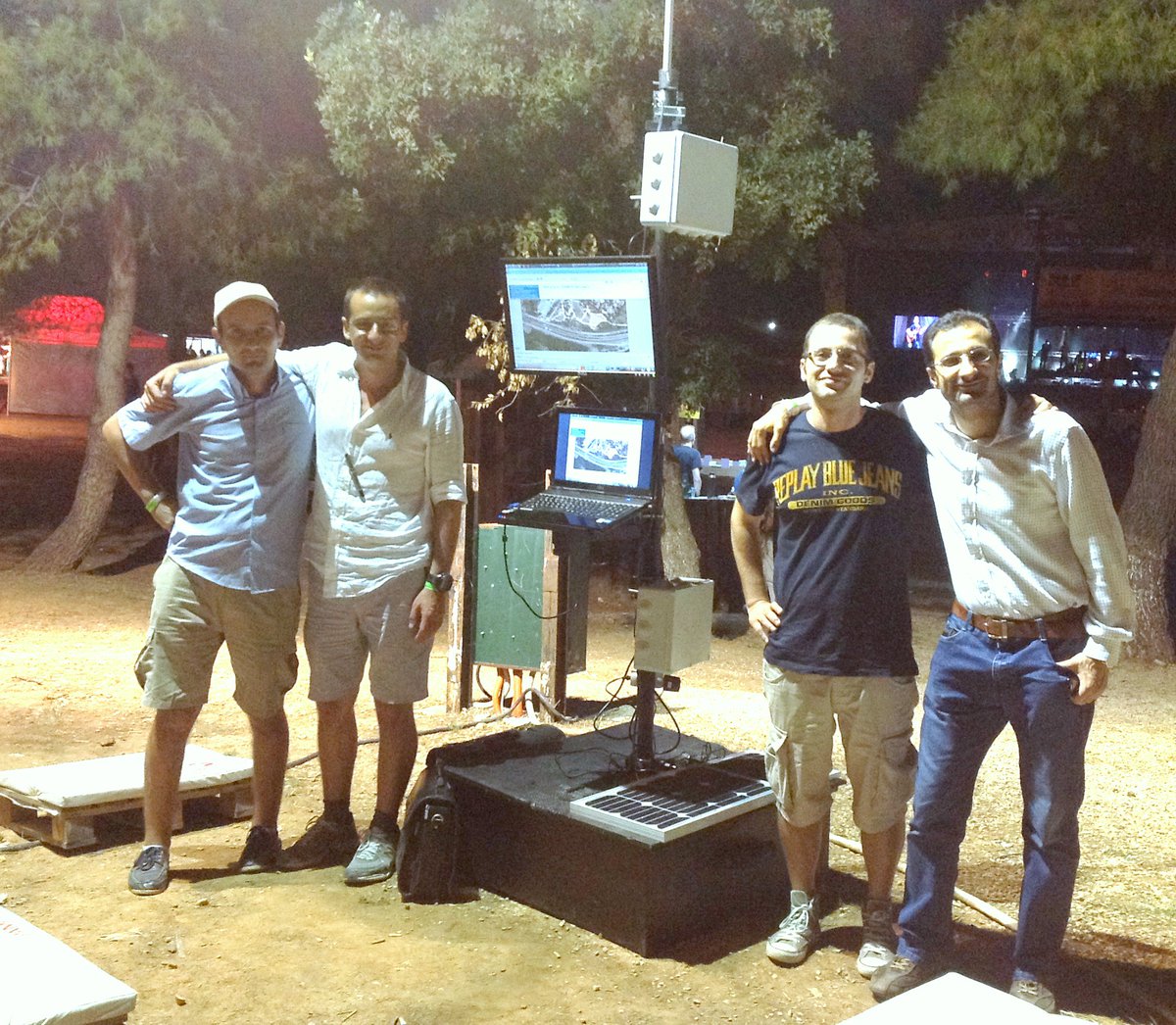tekmongeomatics's tweet photo. Humble beginnings - The Secure Concert System in its early days @SecureConcerts good times! https://t.co/bAsGn2wQtJ