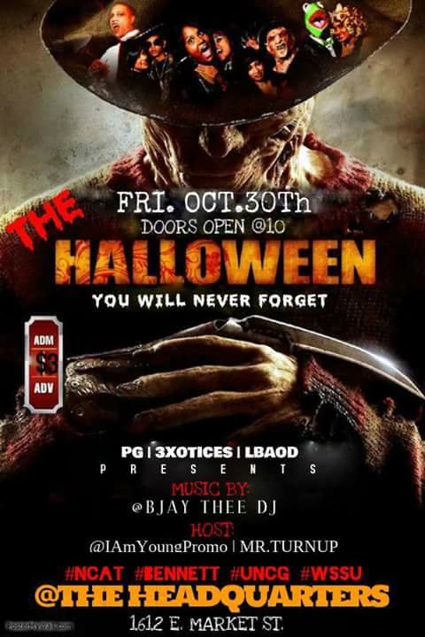 NiewSmilie's tweet image. 🔥#OFFICIALMOVE🔥😈Friday.30th @10:00 $3 FREE UNTIL 11 W/ COSTUMECOME FW DA KID!😏😜 #PG#NCAT #BENNETT #UNCG #WSSU