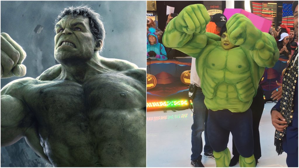 GMA's tweet photo. Who had your favorite costume this year? Tweet us with #GMAHalloween and let us know! https://t.co/omabcbLeiR