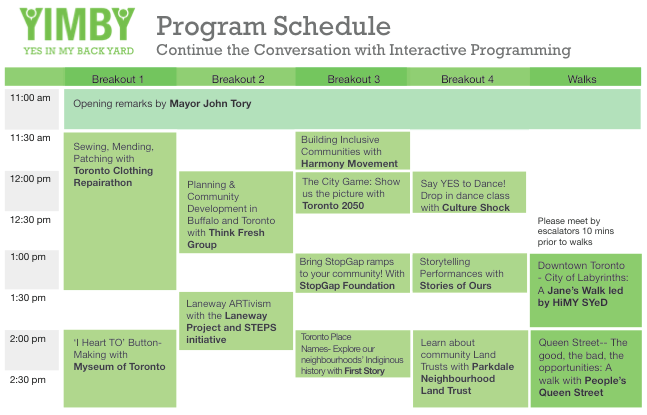 shapemycity's tweet photo. Start planning your Saturday @YIMBYtoronto! Free event 11-3! Opening remarks from @JohnTory https://t.co/WtYFBvNact https://t.co/eA7PBN595w