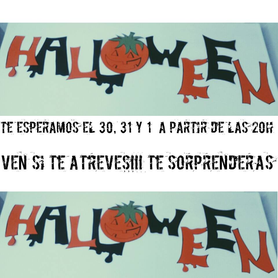 Nuevo reto de @AlnaturalMurcia para #Halloween2015 Acércate si te atreves!!! ;-) goo.gl/zRYPlx