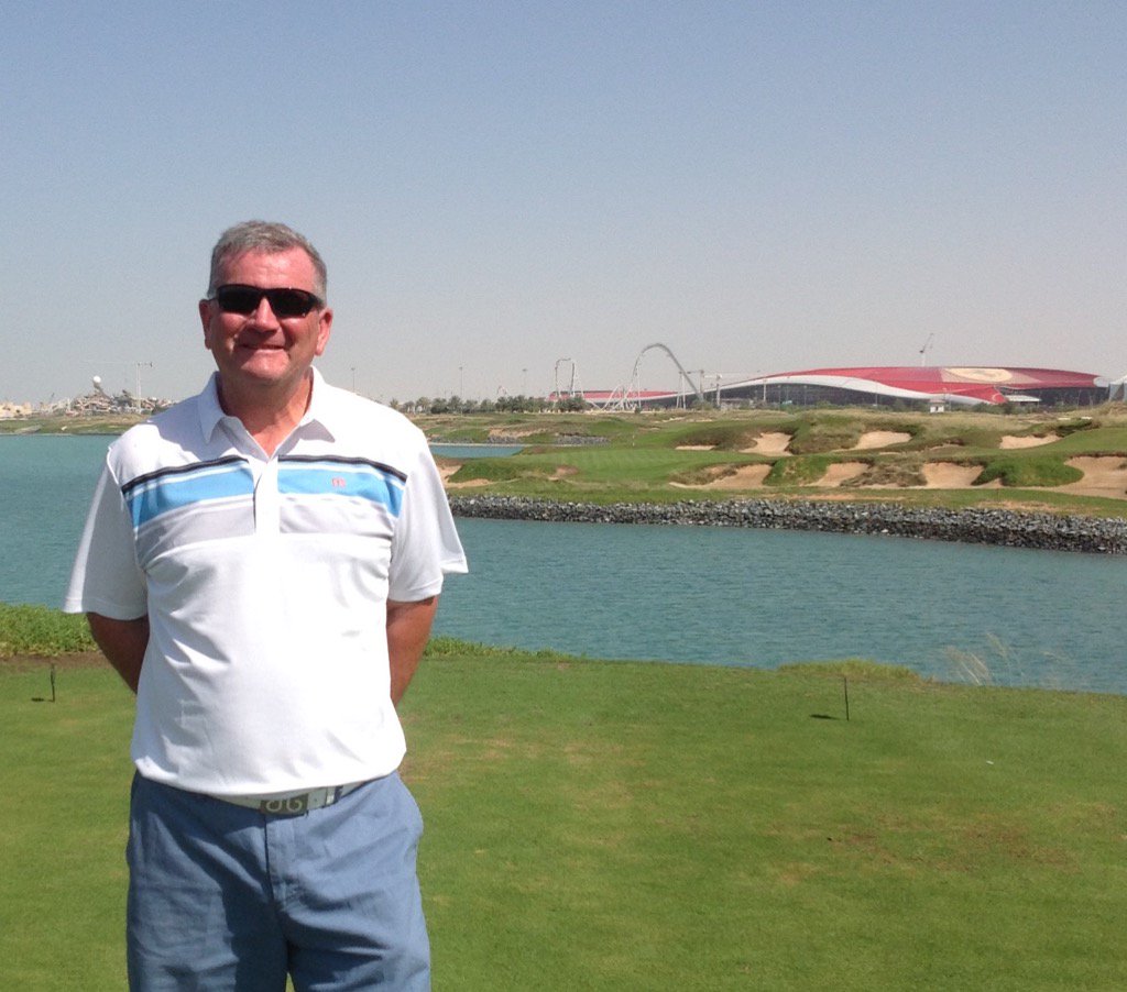 craigmorrgolf's tweet photo. Great day @YasLinksGC Abu Dhabi one to play for @RPGCinfo March then visit @FerrariWorldAD awesome 😃 https://t.co/Gxln9UNTJI