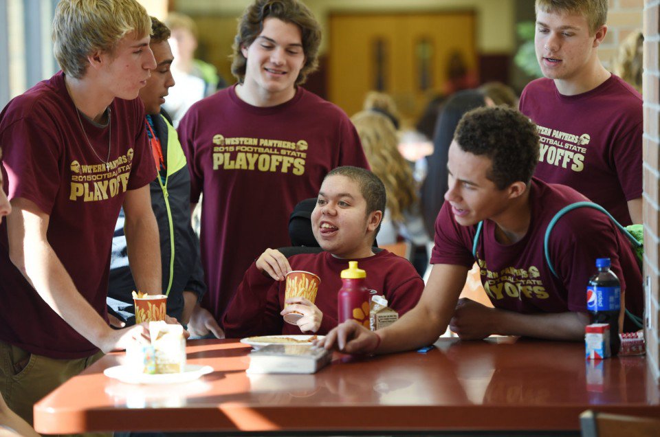 'I just want people to accept me for who I am,' says teen who became school mascot bit.ly/1GOV8X1