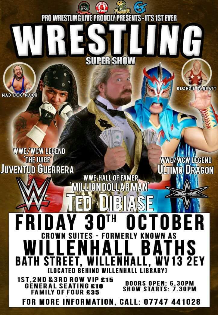 JUVENTUDGUERRE2's tweet photo. This is going 2b. this #HALLOWEEN #WEEKEND #SUPERSHOW #SUPERJUICY !!!! #LetsRock #FinestLucha with #JUICYBITS !!!!! https://t.co/dTw7wYcI2l