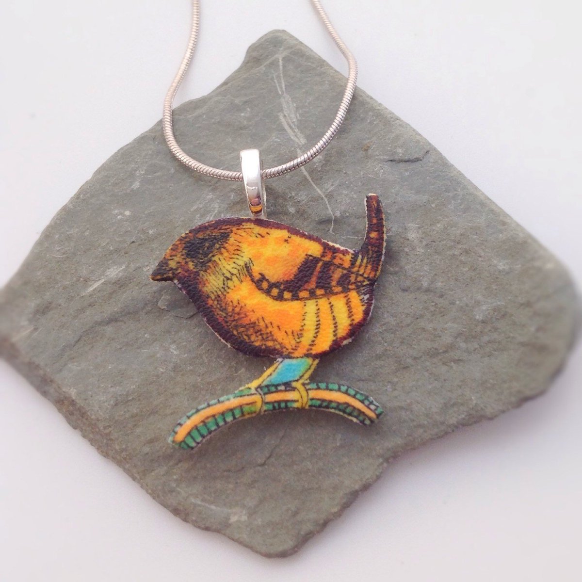 buck_lj's tweet photo. Bird necklace - unique wren illustration for Fall birthday, woman gifts. https://t.co/jcy80CBFLa #Etsy #OctoberPicks https://t.co/ehRdFhtWqk