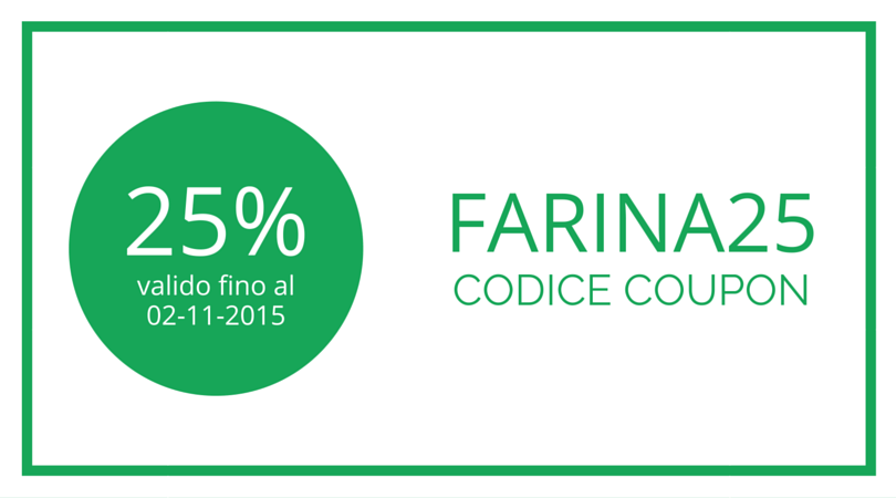 PrometeoFarro's tweet photo. Coupon speciale per la nostra #farina integrale di #farro monococco con -25% di sconto https://t.co/zAaJl7PNan https://t.co/fRLsjT25BO
