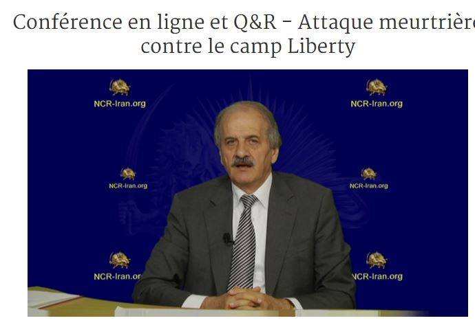 CNRIFrance's tweet photo. Conférence @Abrichamtchi  ns allons prendre des initiatives pour faire juger les responsables de ces crimes #Iran https://t.co/azfB1qtjUq