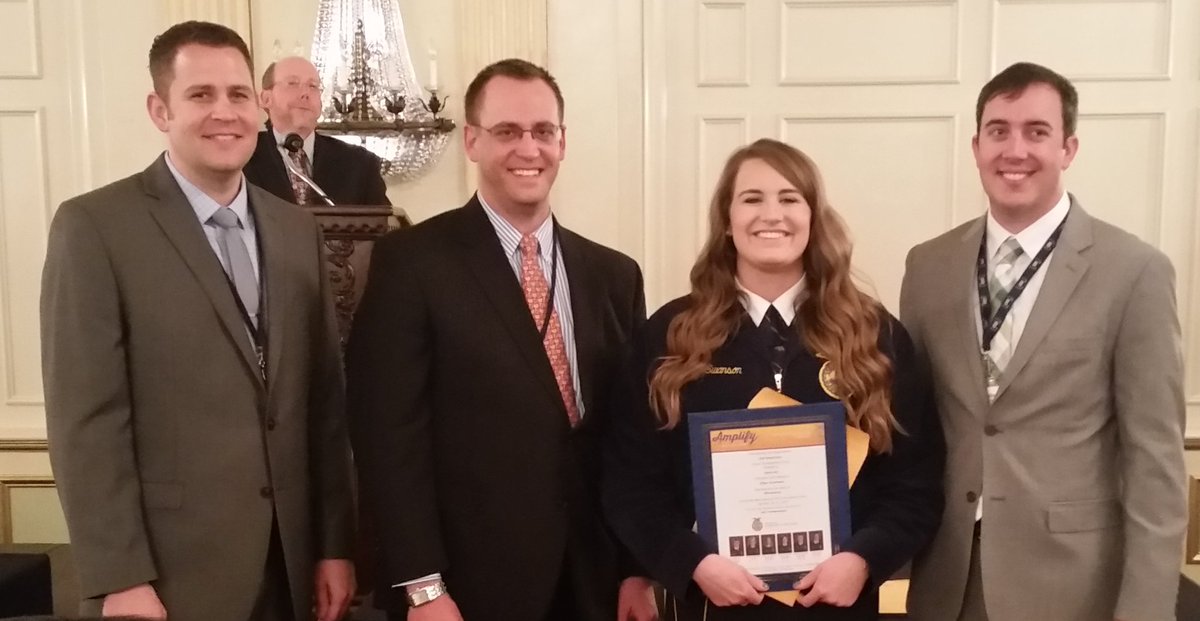 MCWFFA's tweet photo. Congrats to Ellyn Swanson for her 8th place finished in the Job Interview cde! #AmplifyFFA https://t.co/DYpJGOvBkQ