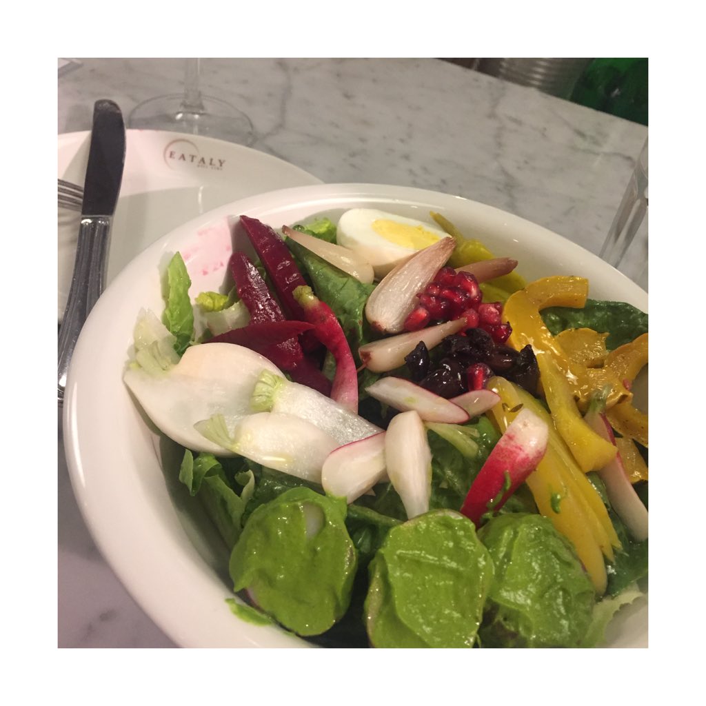 IrinidesignNY's tweet photo. Favorite Friday lunch @Eataly  with me, myself and irene #happyfriday #yummy https://t.co/nbG9SNsbZU