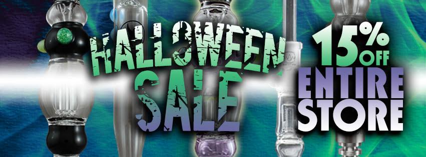 NectarCollectCO's tweet photo. Our #spooky #sale ends tomorrow! #dabs #nectarcollector #Halloween https://t.co/qIMIx58PCQ