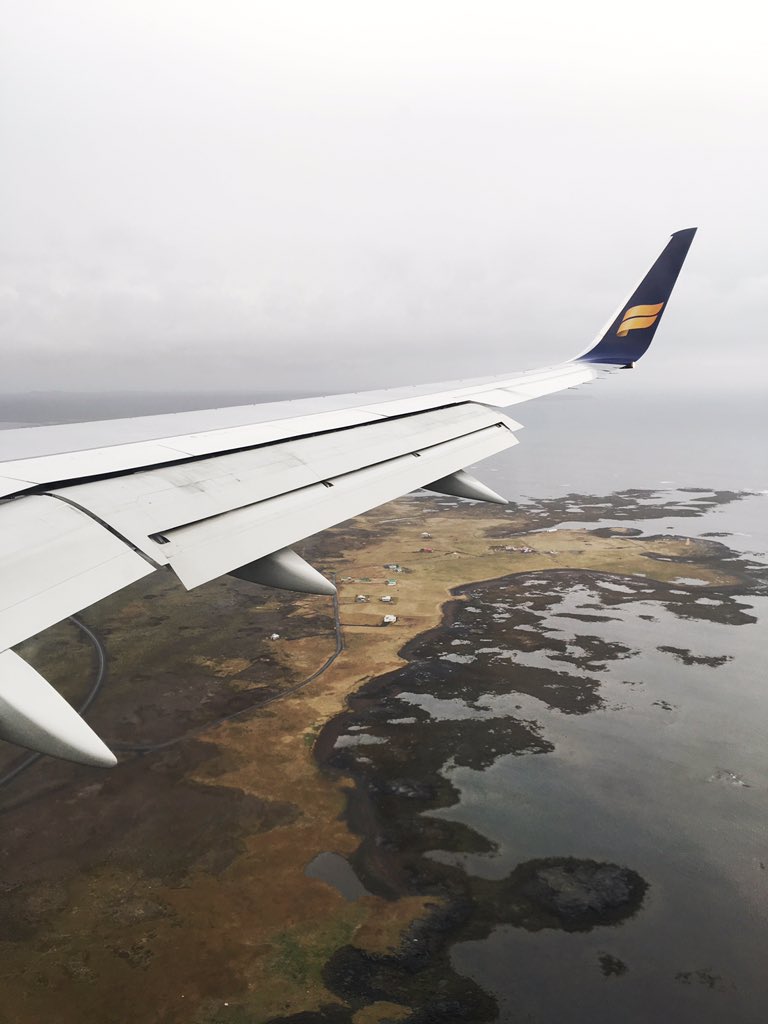 ruerodier's tweet photo. Flying over the coast of Iceland earlier today ππ» @visitreykjavik
#iceland #mpamag https://t.co/cmJN8TcRut