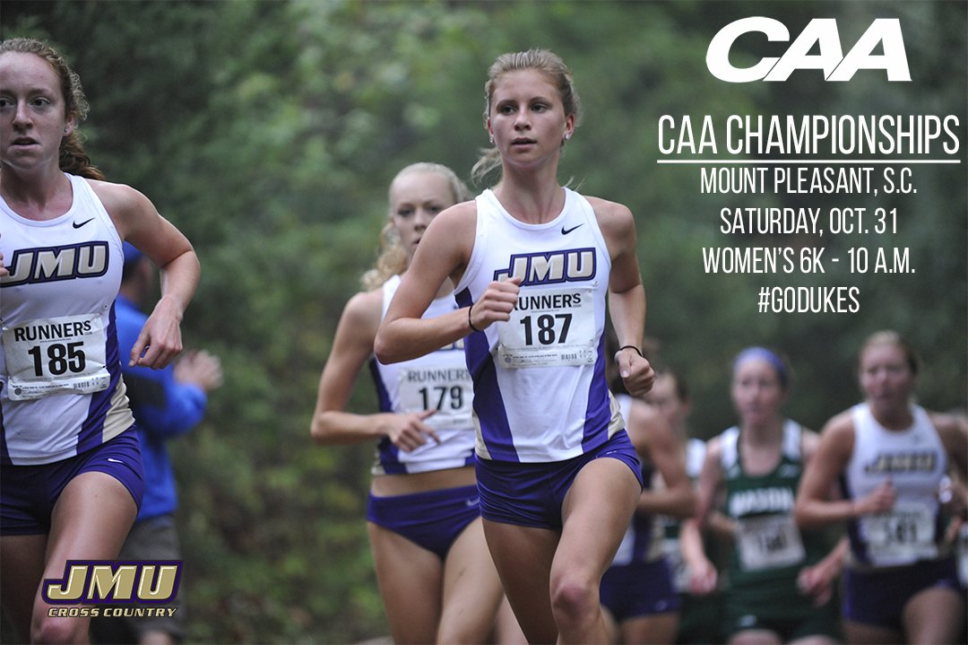 JMUCrossCountry's tweet photo. Less than 24 hours now until the Dukes step to the starting line in search of a CAA Championship. https://t.co/UFykpiGedU