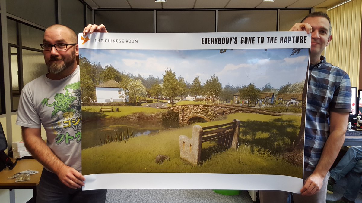 ChineseRoom's tweet photo. RT for a chance to win this HUGE Poster (prod team not included)! Deadline is Monday 1pm GMT! #chineseroomwhispers https://t.co/dTWLvB9tBa