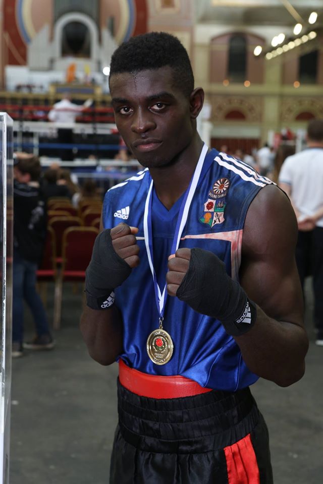JeffMitchell70's tweet photo. Will Nimako boxing tomorrow in Novice/Development finals at York Hall for #BasingstokeABC https://t.co/lILrXh2kiB