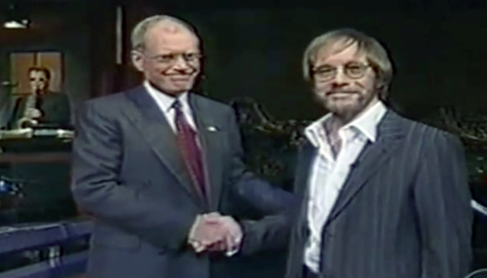 ByeLetterman's tweet photo. “I begged him to do this song.” Today in 2002 the late Warren Zevon is Dave's only guest https://t.co/Is2xfFF5Da https://t.co/uGgRcUSTUm