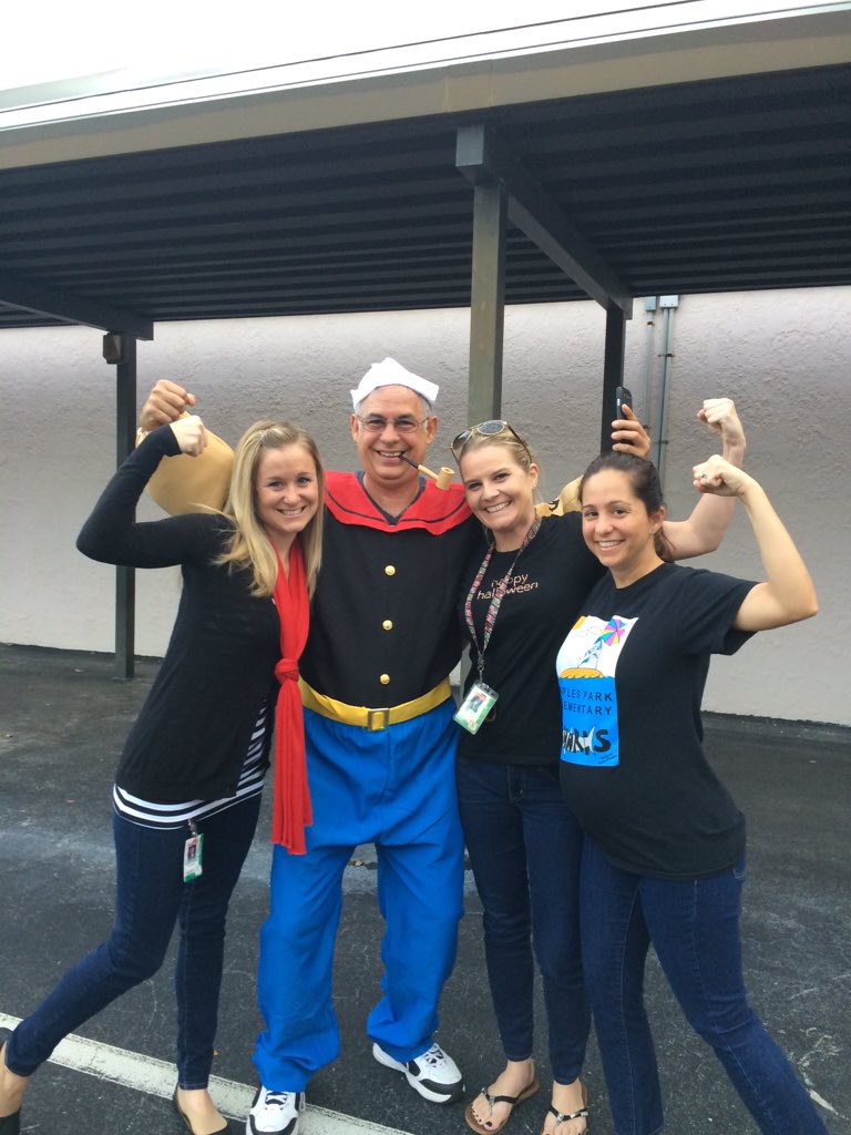 chaneljosephson's tweet photo. He's Popeye the sailor man...... Toot toot! @NPESharks #muscles https://t.co/3ieugBLJbW