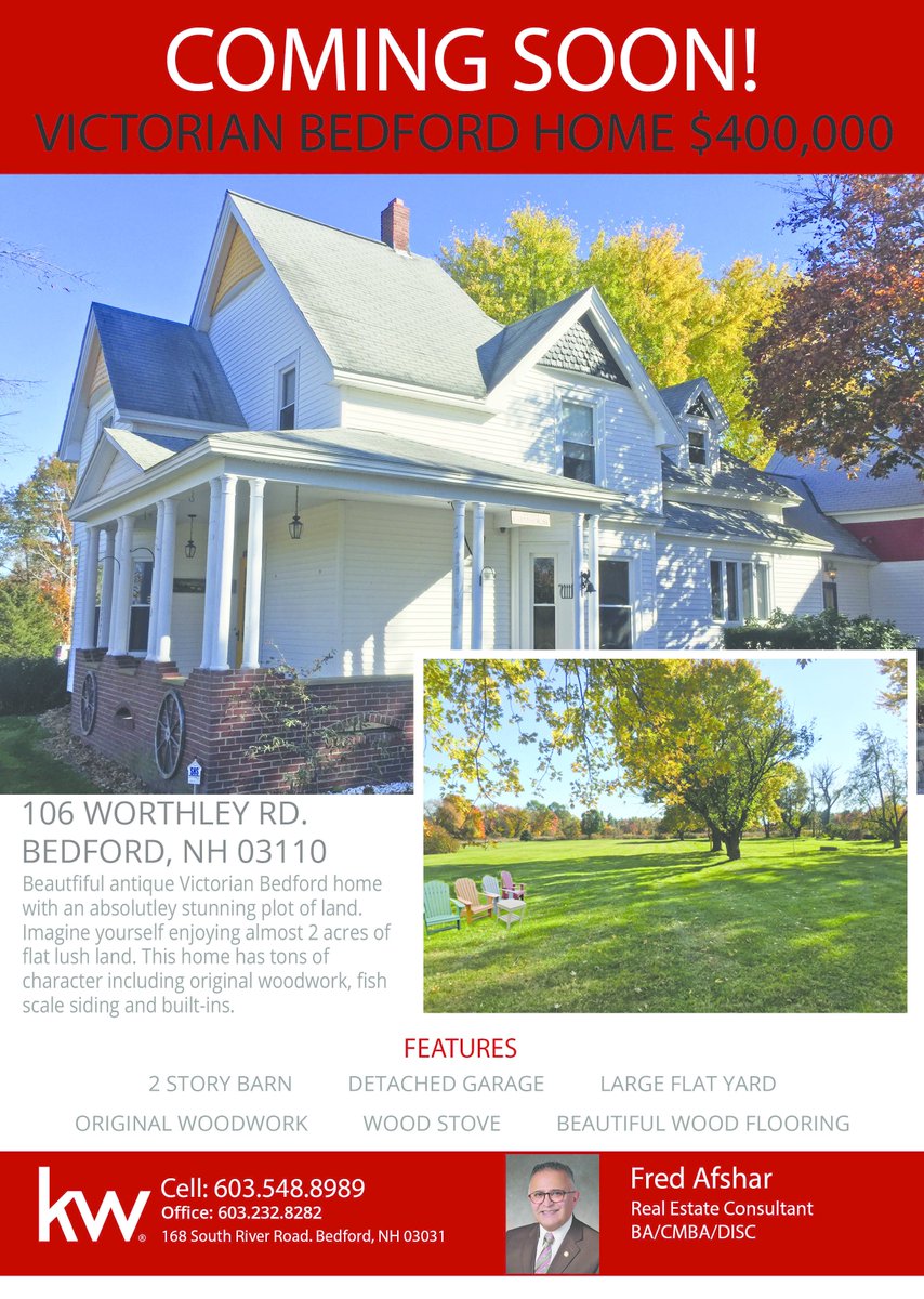 hscalls's tweet image. Coming soon! A beautiful Victorian home in Bedford. Stay tuned for more details.
