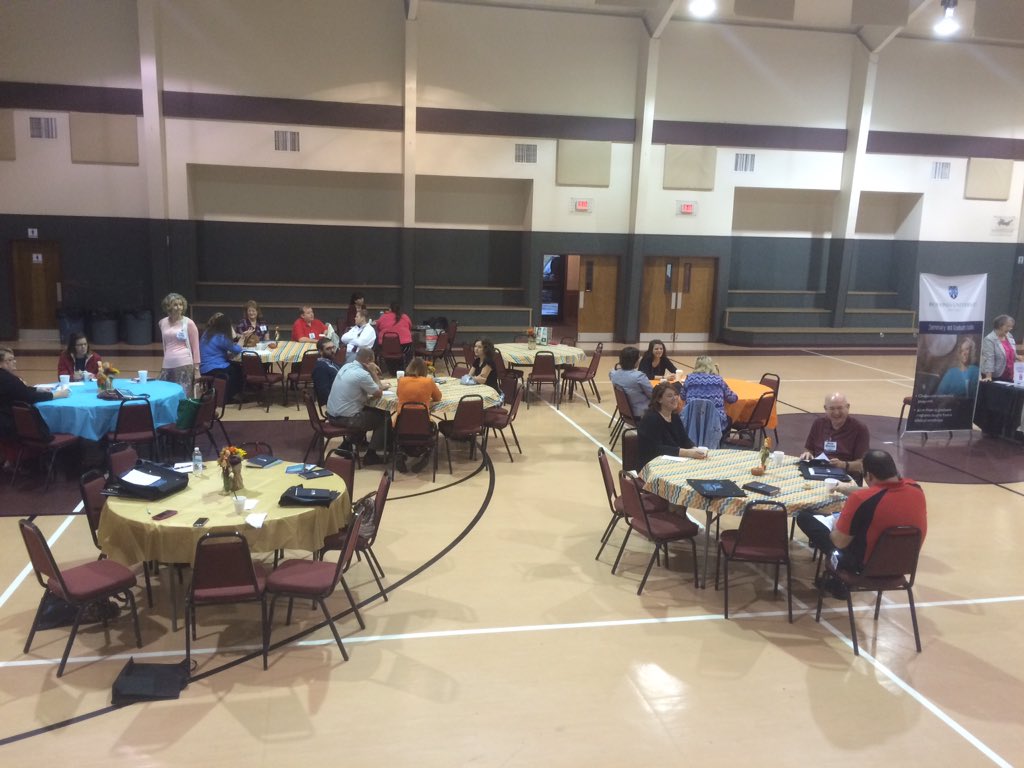 MyTOCS's tweet image. We have a few early birds at the morning coffee networking session. #P78conf