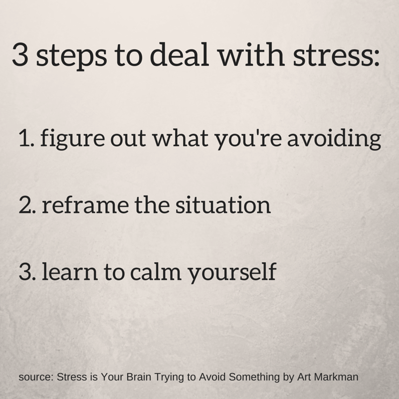 A good reminder: stress is your brain trying to avoid something! bit.ly/1RiaYtQ by <a href="/abmarkman/">Elon musk news page</a>