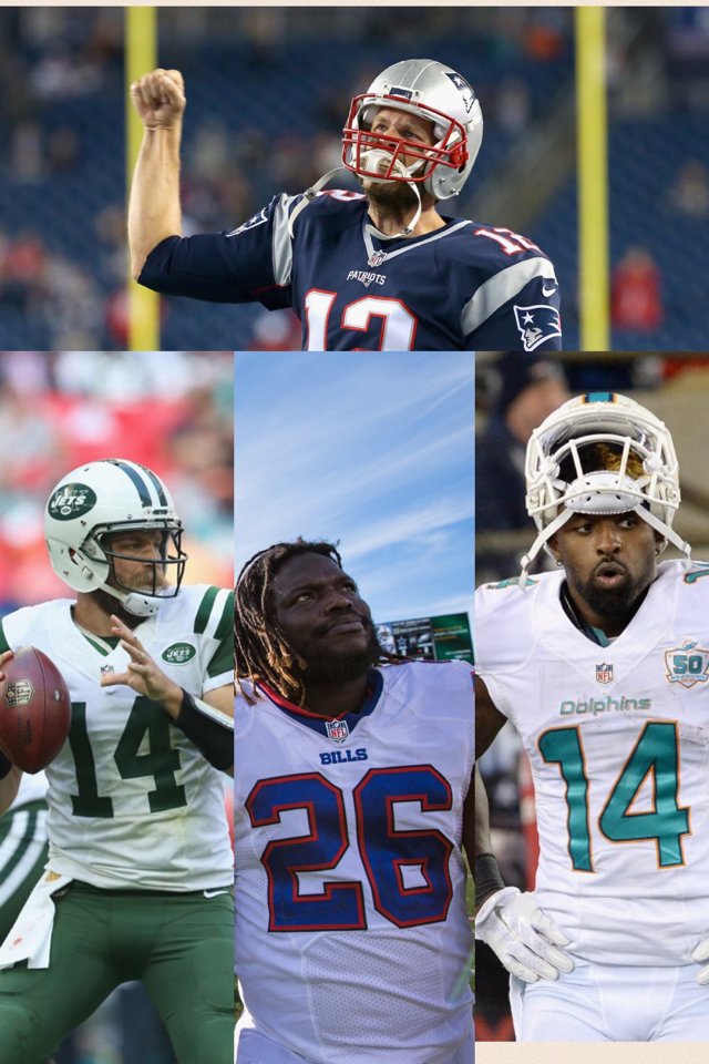 SportsCenter's tweet photo. Beast of the AFC East.

With win vs Miami Thursday, Tom Brady is now 36-4 at home vs current division opponents. https://t.co/qVnDwlBotb
