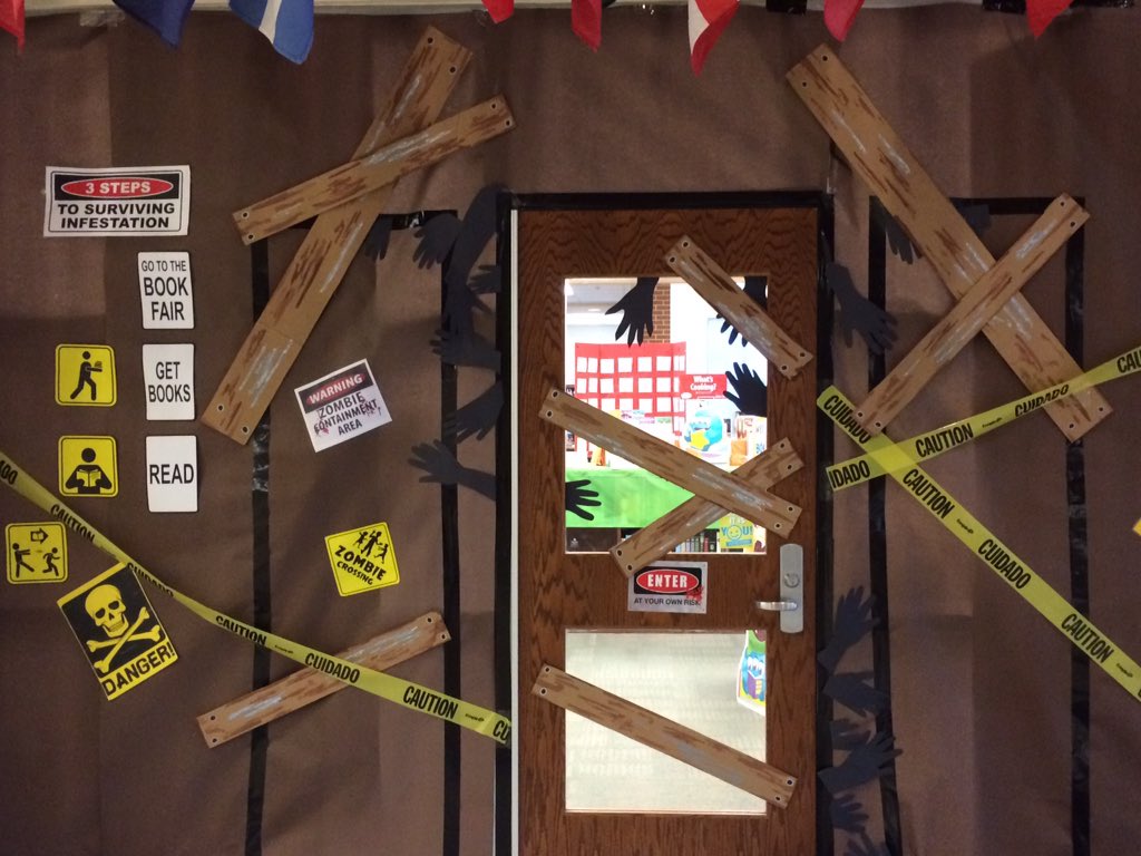 FKosloski5's tweet photo. @CLCRidgeview @RidgeviewMC Book Fair! #zombietastic #reading=goosebumps #WaitWhaaaa? #Thanks2AwesomeVolunteers! https://t.co/Jh2cJwUatT