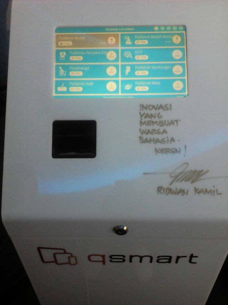 QSmart, Inovasi yang membuat warga bahagia. <a href="/ridwankamil/">Ridwan Kamil</a>