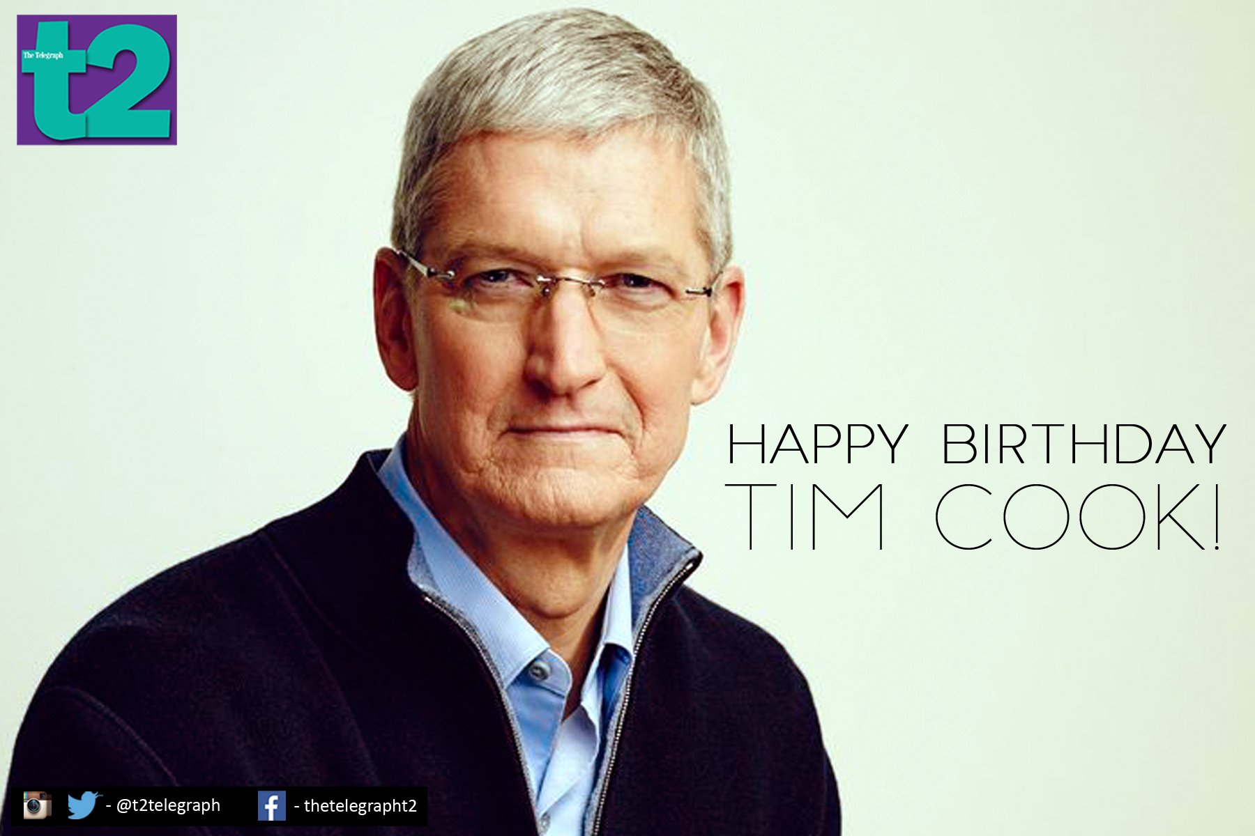 He hikes through Yosemite National Park. He rocks to 1960s music. And he\s Apple CEO. Happy birthday Tim Cook! 