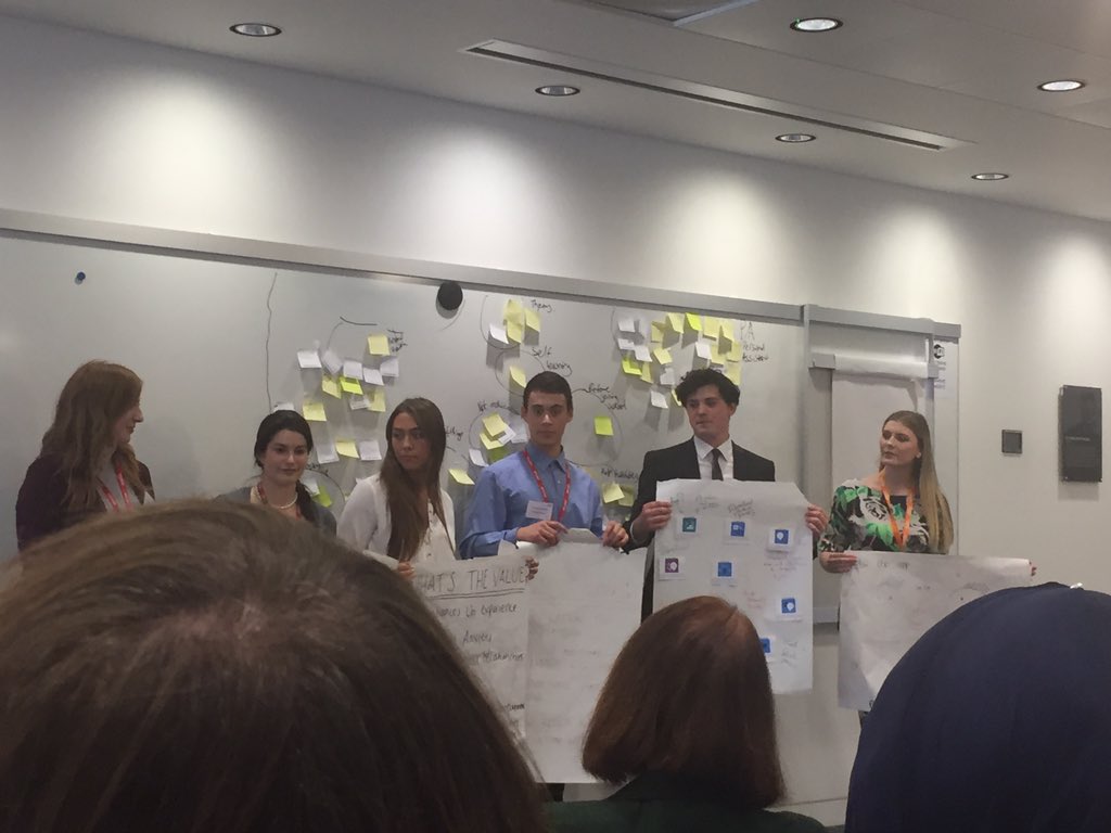 GeorgiaMegTatam's tweet photo. Presentation time for our Future Watson ideas #innovatetogether https://t.co/kaAizeiw65