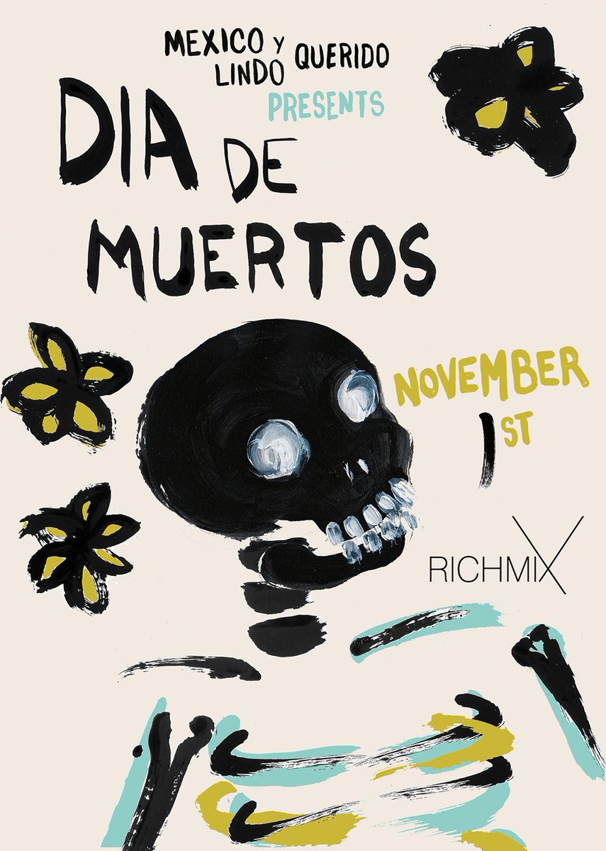 MLyQLondon's tweet photo. Going to watch @007 #Spectre Sunday @RichMixLondon? You can also experience a real #dayofthedead afterwards with us! https://t.co/5RioZJ988s