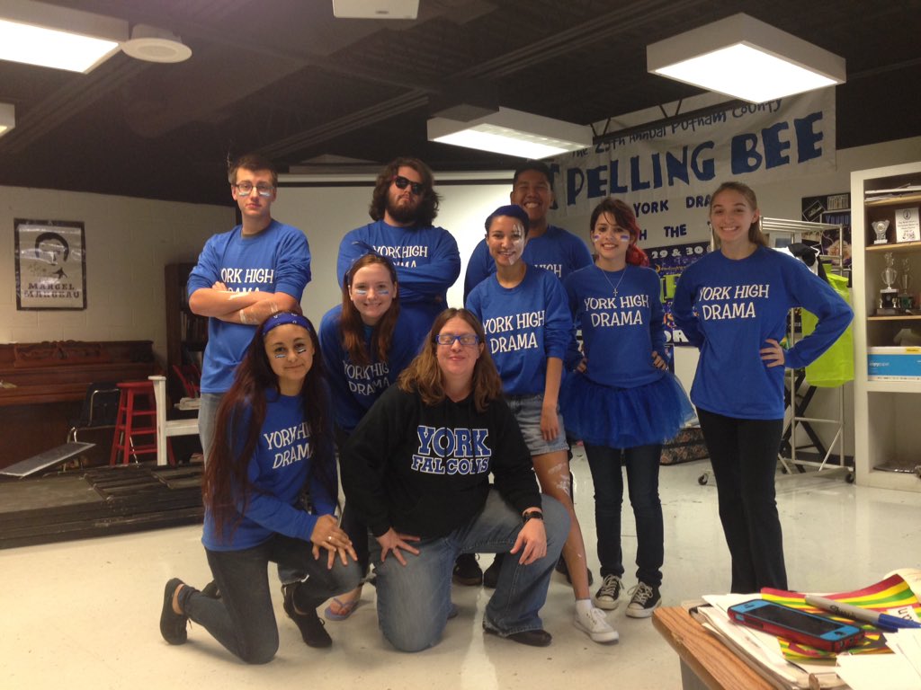 YHSDrama's tweet photo. York Drama in the house! #werkindaabigdeal!
#yhsfalcons #yhsspiritweek https://t.co/mQj2M1WIfg