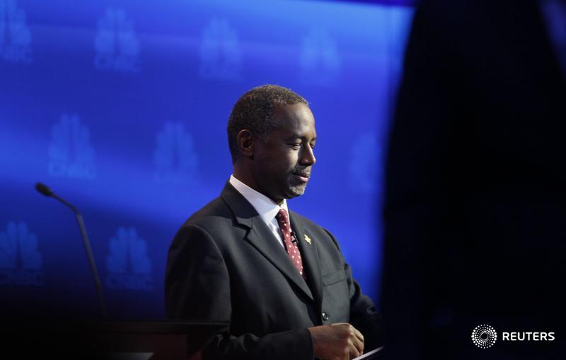 Reuters's tweet photo. Carson's boardroom support for gay rights could test his base: https://t.co/tpmJXAicPd https://t.co/AfwWLtIzx1