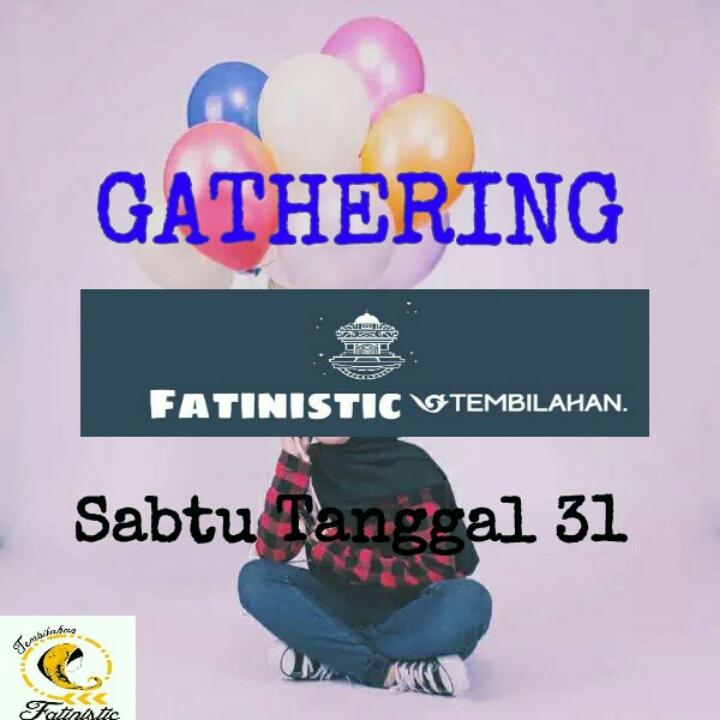 FatinisticTBH's tweet photo. #GATH @Fatinistic Tembilahan (Fatem) | 31 Okt 2015 | Pkl 16.00 | Taman Kota | pembahasan hal penting &amp; Temu Kangen https://t.co/NXDUHQDuZM