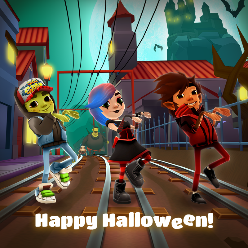 Subway Surfers - HAPPY #HALLOWEEN! 🎃 What's everyone dressing up