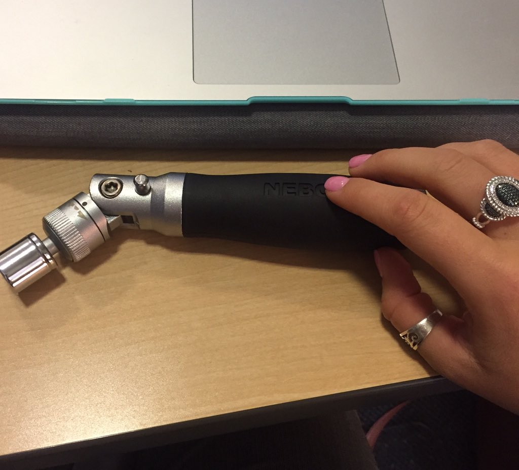 jenniferakravic's tweet photo. My fancy new 20-in-1 screwdriver ☝🏾️⚙🔧 #nebo #nebotools https://t.co/PaJaOK1dMY