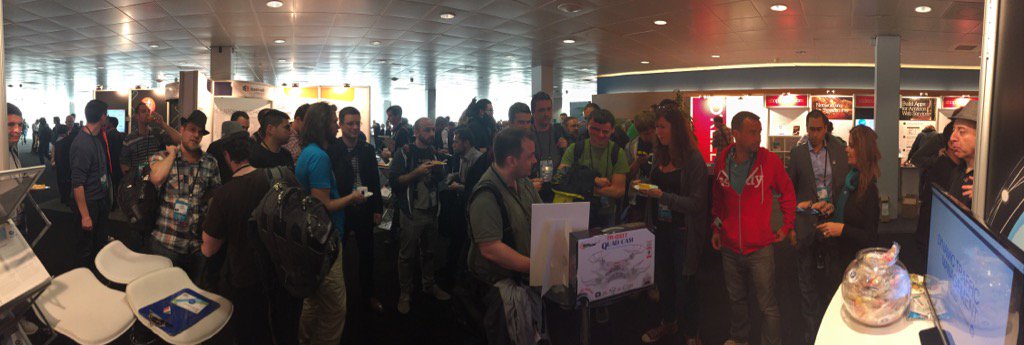 rohitkinra's tweet photo. Quite popular @VERISIGN booth @velocityconf in Amsterdam. https://t.co/KWRrbGSvZR
