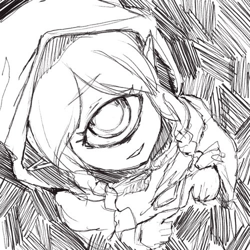 낙서! 오늘은 모노아이!!! 긔여운 모노아이!!! 핳핳... (주말이라니 행복하다) 