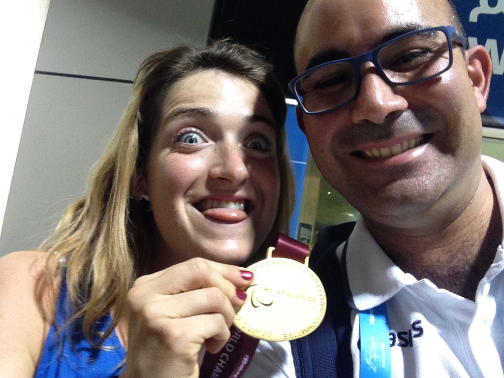 fracarboni's tweet photo. #finallygold #Doha2015 @FISPES @IPCAthletics #wow #amazingrace https://t.co/FFGYeoKdqF