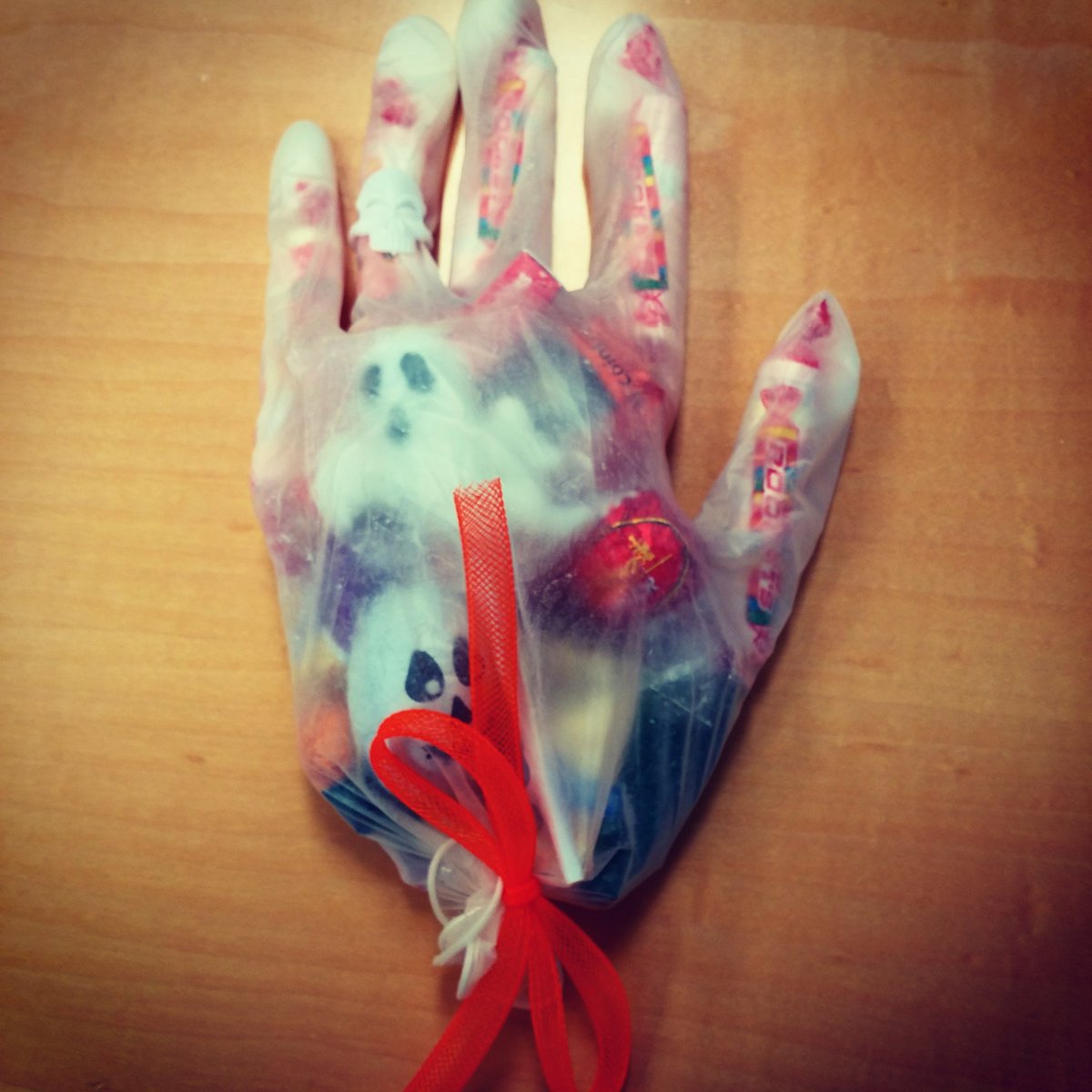 Spooky hand #HappyHalloween #trickortreat