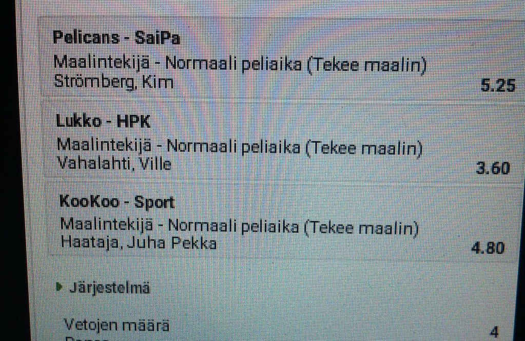 TeemuRytknen's tweet photo. Otahan @WHaavis'to siitä peesi. #auringonvarma #Liiga https://t.co/QJw6beX9ru