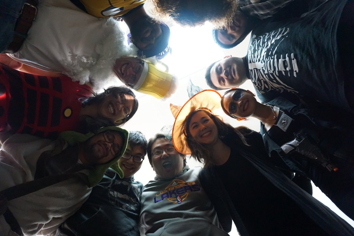 axiellalm's tweet photo. Friday morning scrum in the Toronto Office! #HappyHalloween https://t.co/B8jBx74iZ2