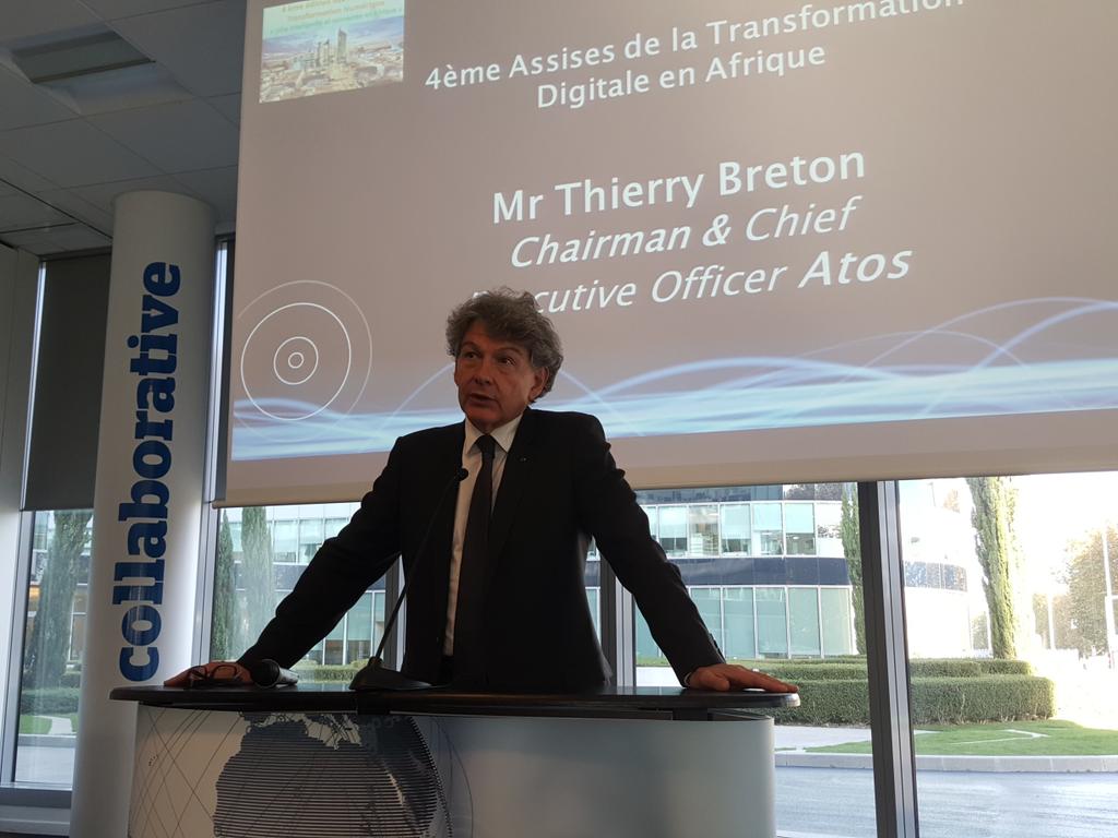 mazaexclusiveit's tweet photo. #ATDA2015 Thierry BRETON @AtosFR Top 3 mondial de la #transformationdigitale https://t.co/LoG9CpAQ1J