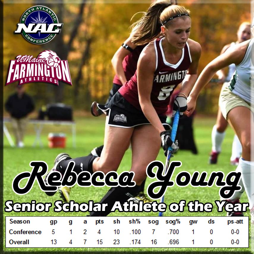 nacathletics's tweet photo. Senior Rebecca Young @UMFathletics voted #NACfh Senior Scholar Athlete of the Year! Check- https://t.co/DqaaNn9dNi https://t.co/kPEFYKsU2w