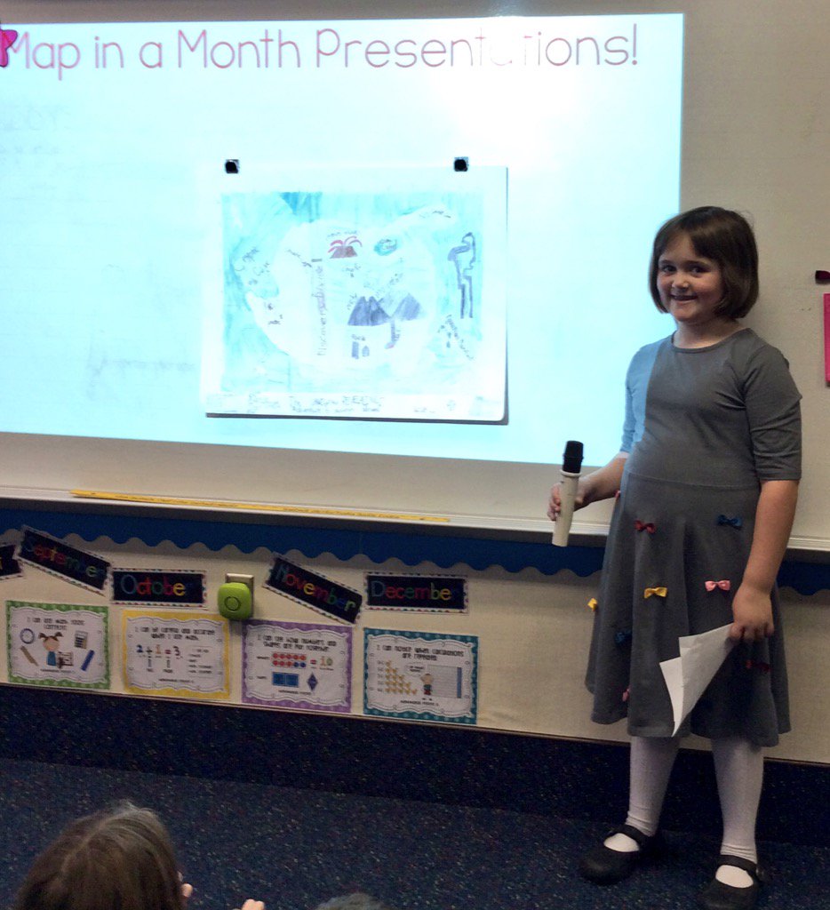 MrsWright_OPE's tweet photo. We dazzled each other today with our Map in a Month presentations! @OrchardParkCCS https://t.co/3cP7LfL35f